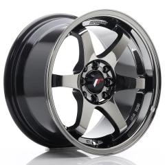 JR Wheels JR3 15x8 ET25 4x100/108 Black Chrome