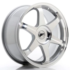 JR Wheels JR3 18x8 ET35-45 BLANK Silver Machined Face