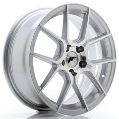 JR Wheels JR30 17x7 ET40 5x112 Silver Machined Face