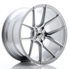 JR Wheels JR30 19x11 ET15-40 5H BLANK Silver Machined Face