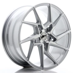 JR Wheels JR33 20x9 ET20-48 5H BLANK Silver Machined Face