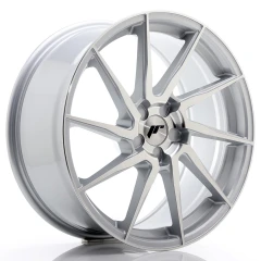 JR Wheels JR36 19x8,5 ET40-50 5H BLANK Silver Brushed Face