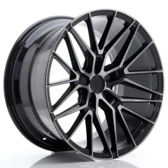 JR Wheels JR38 20x10,5 ET20-45 5H BLANK Black Brushed w/Tinted Face