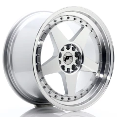 JR Wheels JR6 18x9,5 ET40 5x112/114,3 Silver Machined Face