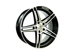 Forzza Bosan 8,0x18 5x112 66,45 Black Matt Face Machined największy sklep tuningowy w Polsce!
