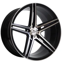 Forzza Bosan 8,5x19 5x112 66,45 ET35 Black Matt Face Machined największy sklep tuningowy w Polsce!