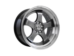 Forzza Flamber 7,5x17 5x112 ET35 74,1 Hyper Black / Lip Machined największy sklep tuningowy w Polsce!