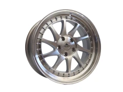 Forzza Space 8x17 5x114,3 ET35 73,1 Silver Face Machined