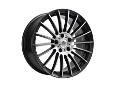 Forzza Spike 8x18 5x112 ET40 66,56 Grey Face Machined