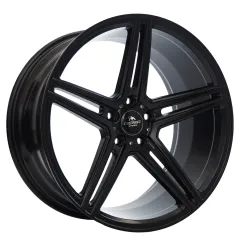 Forzza Bosan 10,5x20 5x112 ET37 66,45 Satin Black największy sklep tuningowy w Polsce!