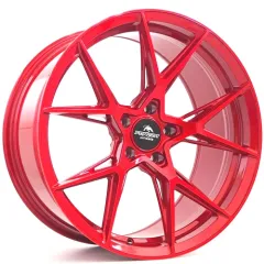 Forzza Bosan 9,5x19 5x120 ET37 72,6 Candy Red największy sklep tuningowy w Polsce!