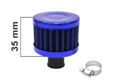 Filtr odmy 12mm Niebieski największy sklep tuningowy w Polsce!