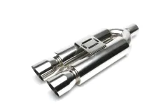 Podwójny tłumik końcowy 63mm 615x220x105 TA Technix największy sklep tuningowy w Polsce!