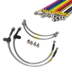 Przewody hamulcowe HEL Opel Astra H 1.9 CDTi 2004- stalowy oplot największy sklep tuningowy w Polsce!