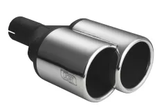 Końcówka wydechu Ulter 200/180mm N2-43L* okrągła największy sklep tuningowy w Polsce!