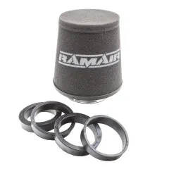 Piankowy filtr stożkowy Ramair 159mm + redukcje 70-90mm CC-501-UNI największy sklep tuningowy w Polsce!