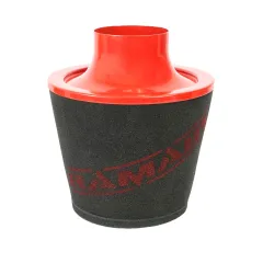 Piankowy filtr stożkowy Ramair 160mm / 80mm JS-108-RD największy sklep tuningowy w Polsce!
