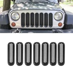 Grill atrapa JEEP WRANGLER / SAHARA - komplet nakładek największy sklep tuningowy w Polsce!