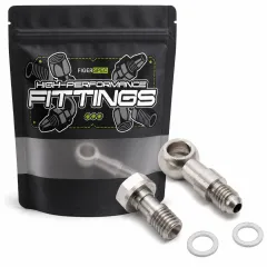 Śruba banjo M10x1.5 / AN4 z restryktorem 1.5mm turbo największy sklep tuningowy w Polsce!