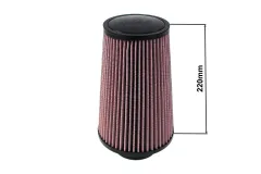Filtr stożkowy TURBOWORKS H:220mm OTW:60-77mm Purple największy sklep tuningowy w Polsce!