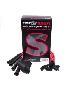 Przewody zapłonowe PowerTEC BMW 316I 318I 518I VOLVO 740 760 80-91 Czerwone największy sklep tuningowy w Polsce!