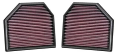 Filtr powietrza K&N 33-2488 BMW 3 (F30, F80) M3, 4 Convertible (F33, F83) M4, 5 (F10) M5, 6 Convertible (F12) M6, 6 Coupe (F13) M6, 6 Gran Coupe (F06) M6 największy sklep tuningowy w Polsce!
