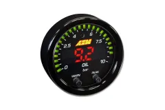 Zegar AEM Electronics X-Series 10 BAR Oil Pressure największy sklep tuningowy w Polsce!