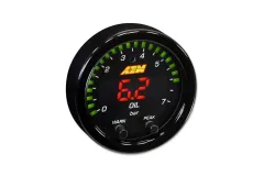 Zegar AEM Electronics X-Series 7BAR Oil/Fuel Pressure największy sklep tuningowy w Polsce!