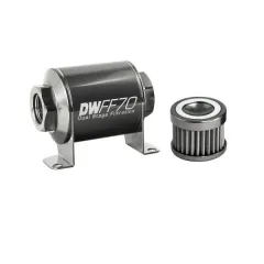 Filtr paliwa DeatschWerks 40 mikronów AN10 70mm największy sklep tuningowy w Polsce!