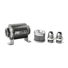 Filtr paliwa DeatschWerks 100 mikronów AN10 70mm największy sklep tuningowy w Polsce!