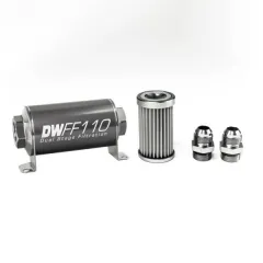 Filtr paliwa DeatschWerks 5 mikronów AN10 110mm największy sklep tuningowy w Polsce!