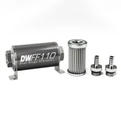 Filtr paliwa DeatschWerks 5 mikronów 3/8" 110mm największy sklep tuningowy w Polsce!