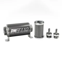 Filtr paliwa DeatschWerks 100 mikronów 5/16" 110mm największy sklep tuningowy w Polsce!