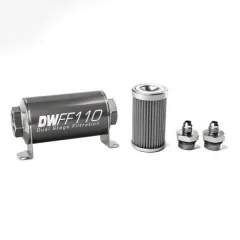 Filtr paliwa DeatschWerks 100 mikronów AN6 110mm największy sklep tuningowy w Polsce!