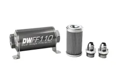 Filtr paliwa DeatschWerks 100 mikronów AN8 110mm największy sklep tuningowy w Polsce!