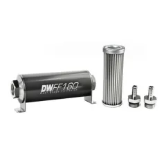 Filtr paliwa DeatschWerks 5 mikronów 3/8" 160mm największy sklep tuningowy w Polsce!