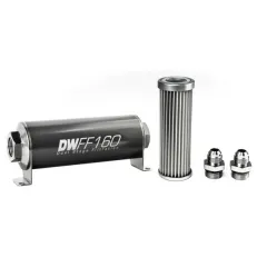 Filtr paliwa DeatschWerks 5 mikronów AN8 160mm największy sklep tuningowy w Polsce!