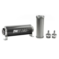 Filtr paliwa DeatschWerks 10 mikronów 5/16" 160mm