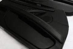 Tapicerka drzwi boczki BMW E92 czarny "carbon" dekor największy sklep tuningowy w Polsce!