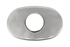 Dekiel tłumika owalny centralne wyjście 80mm 127x203mm największy sklep tuningowy w Polsce!