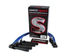Przewody zapłonowe PowerTEC SEAT LEON AUDI A3 VW GOLF IV BORA 1.8L 96+ Niebieskie największy sklep tuningowy w Polsce!