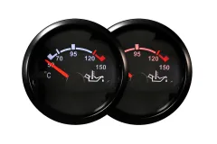 Zegar Wskaźnik Auto Gauge T90 52mm Temperatura Oleju największy sklep tuningowy w Polsce!