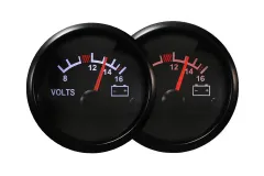 Zegar Wskaźnik Auto Gauge T90 52mm Volt Woltomierz największy sklep tuningowy w Polsce!