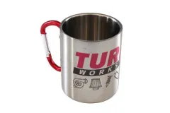 Kubek metalowy 300ml Srebrny TurboWorks największy sklep tuningowy w Polsce!
