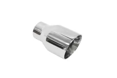 Końcówka tłumika 76mm wejście 51mm Polerowana największy sklep tuningowy w Polsce!