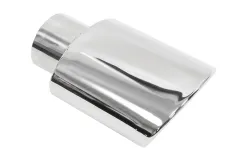 Końcówka tłumika 120x75mm wejście 63mm Polerowana największy sklep tuningowy w Polsce!