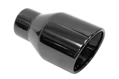 Końcówka tłumika 102mm wejście 63mm Black Chrome największy sklep tuningowy w Polsce!