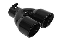 Podwójna Końcówka Tłumika 2x89mm wejście 67mm Black największy sklep tuningowy w Polsce!