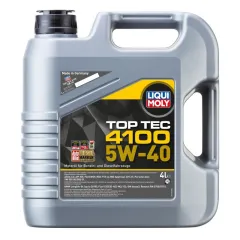 Olej LIQUI MOLY TopTec 4100 5W40 4L największy sklep tuningowy w Polsce!