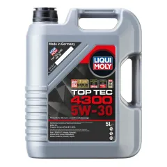 Olej LIQUI MOLY TopTec 4300 5W30 5L największy sklep tuningowy w Polsce!